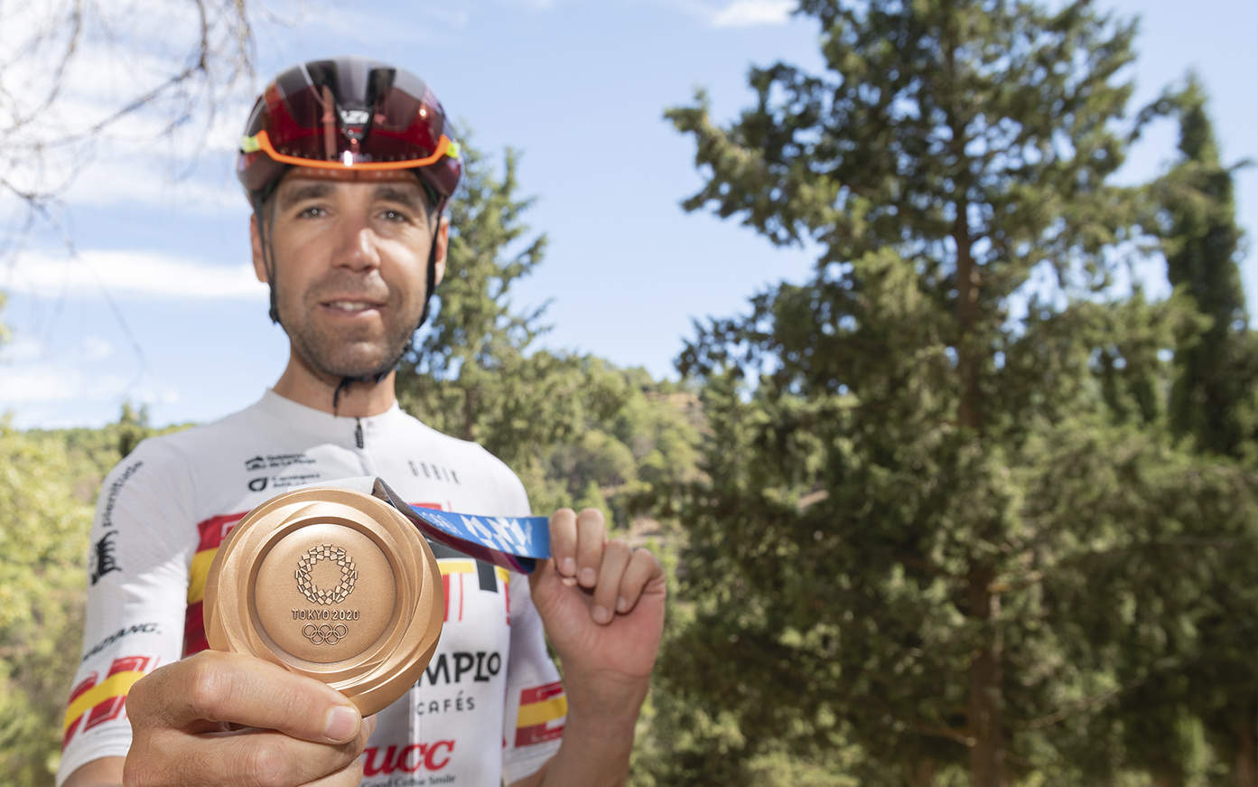 El ciclista que se inspiró en Luis Aragonés y fue bronce olímpico
