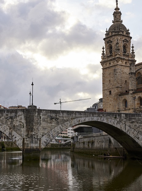 La reconstrucción de los  puentes de Bilbao