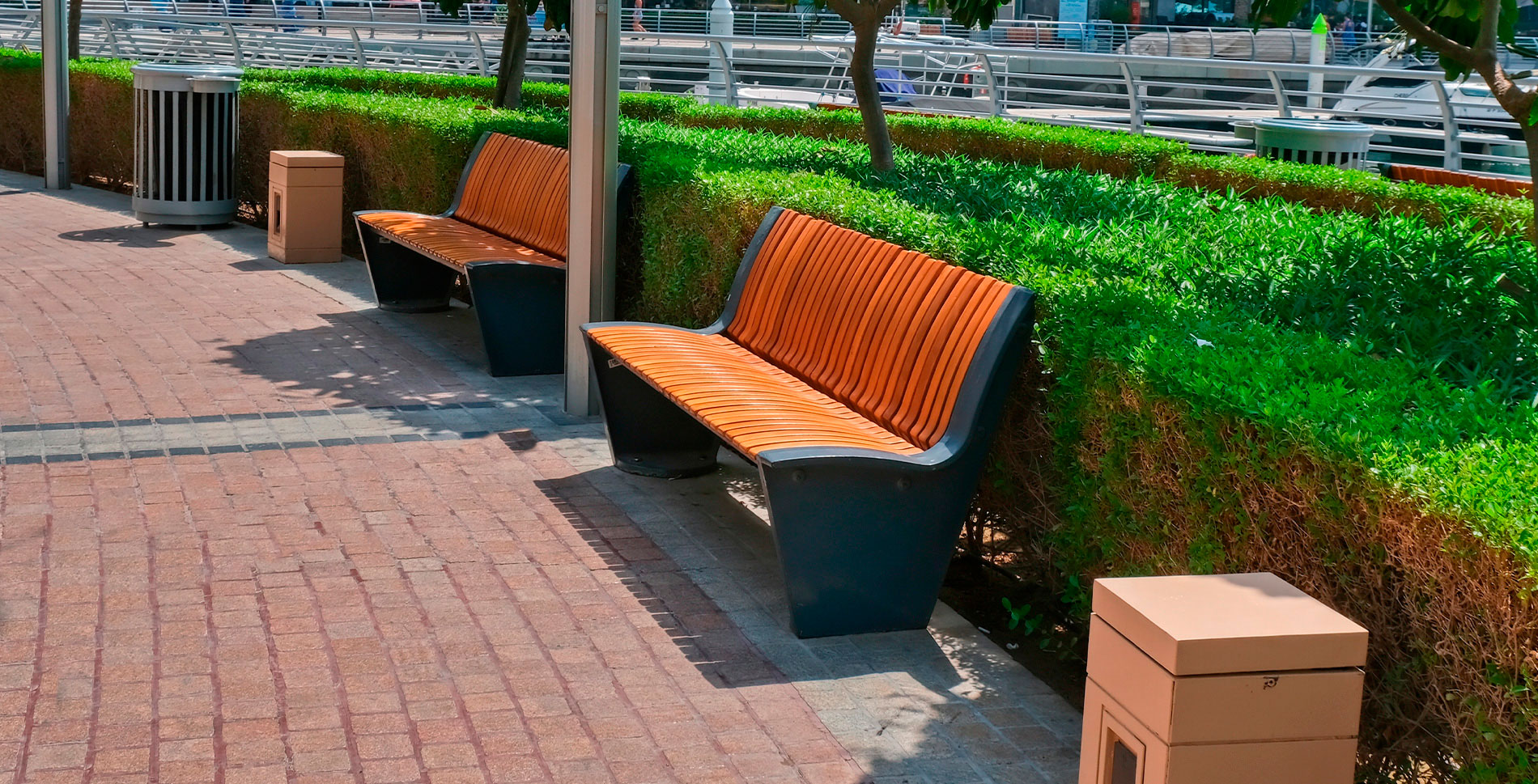 Funcional, sostenible y de diseño: así debe ser el mobiliario urbano